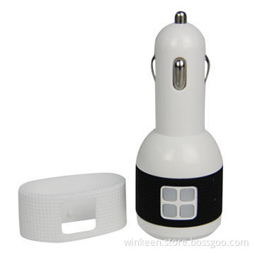 5V, 1,000A Dual USB Ports Car Charger for iPhone with CE and RoHS Marks